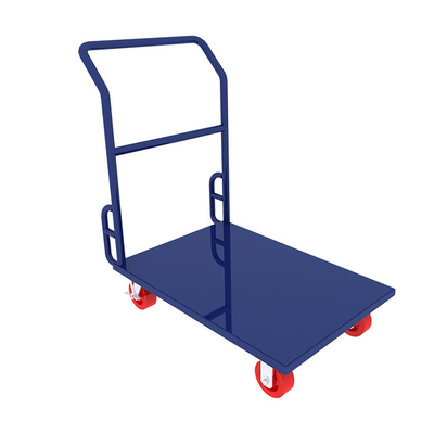 Op maat gemaakte opslag Goed industrieel Warehouse Grootte Chroom Keuken Thee Palet Cart Met Wielen